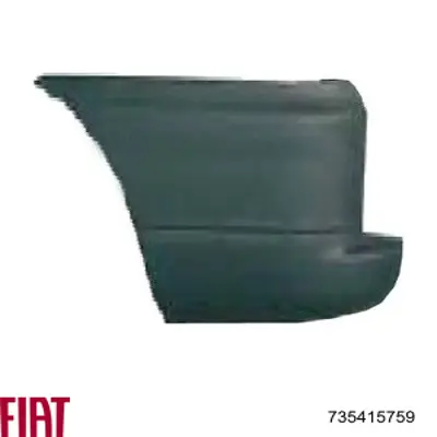 Parachoques trasero, parte izquierda Fiat/Alfa/Lancia 735415759 precio, desde 32,28 EUR