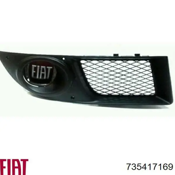 Comprar 735417169 Fiat/Alfa/Lancia Tapa de rejilla de faro antiniebla delantero derecho