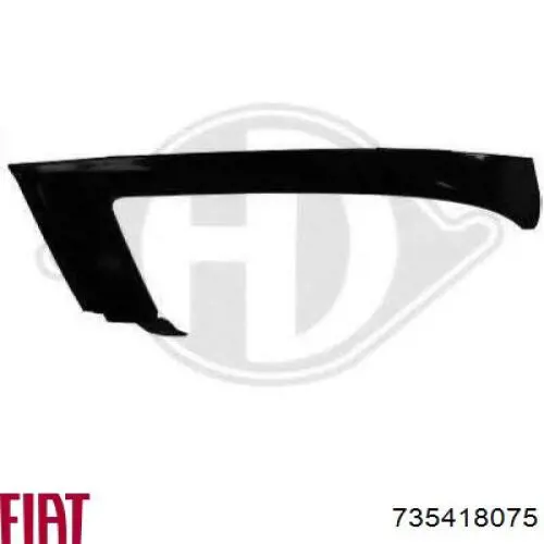 Comprar 735418075 Fiat/Alfa/Lancia Pestaña del faro derecho
