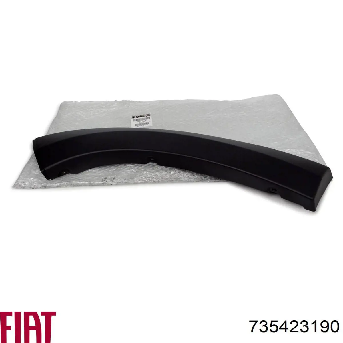 Moldura derecha del parachoques delantero 735423190 Fiat/Alfa/Lancia