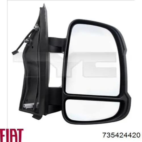 Comprar 735424420 Fiat/Alfa/Lancia Espejo de retrovisor izquierdo