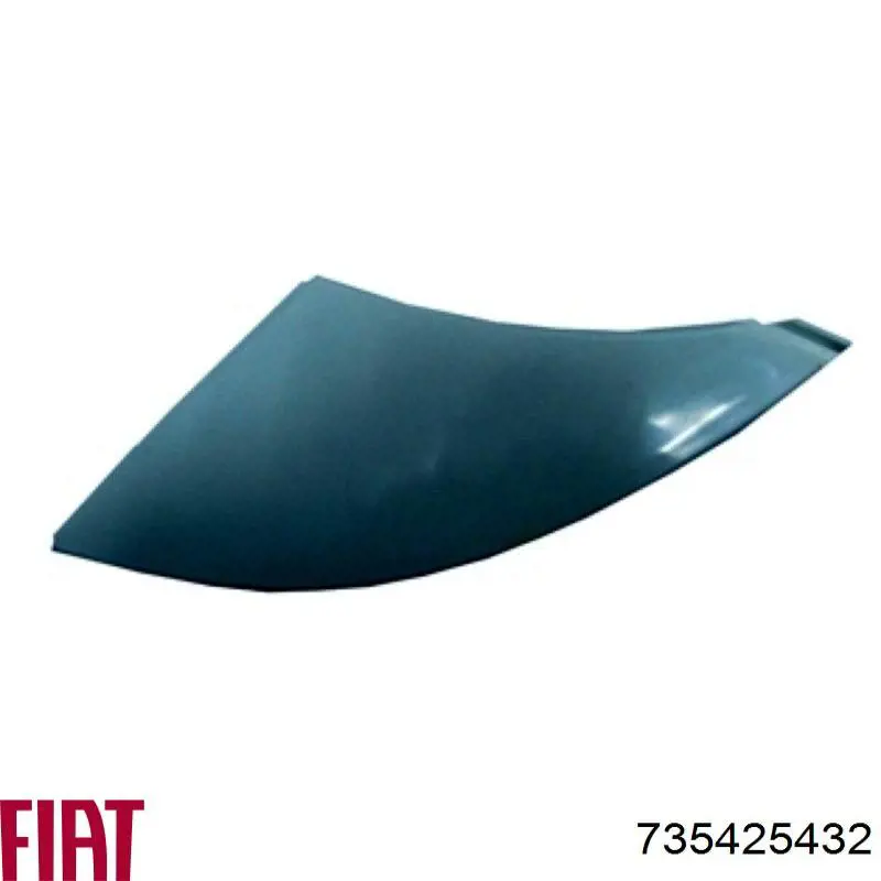 Comprar 735425432 Fiat/Alfa/Lancia Moldura de faro izquierdo