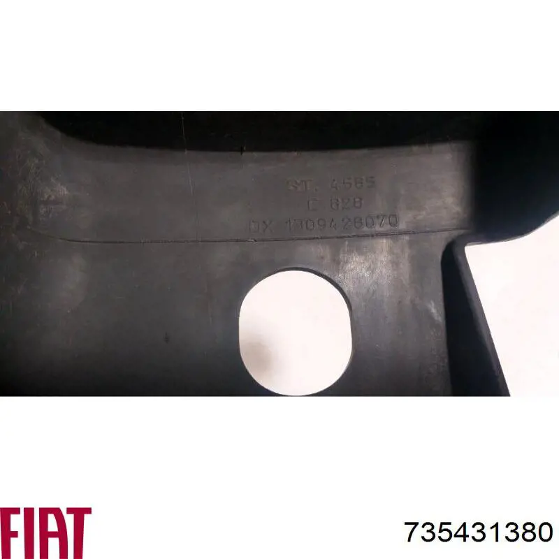735431380 Fiat/Alfa/Lancia Parachoques posterior, parte derecha