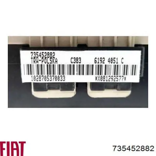  Fiat/Alfa/Lancia 735452882 precio, desde 238,13 EUR