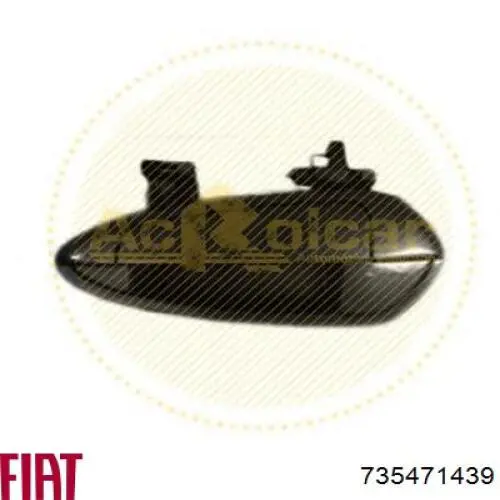 735471439 Fiat/Alfa/Lancia Manija exterior derecha de puerta delantera