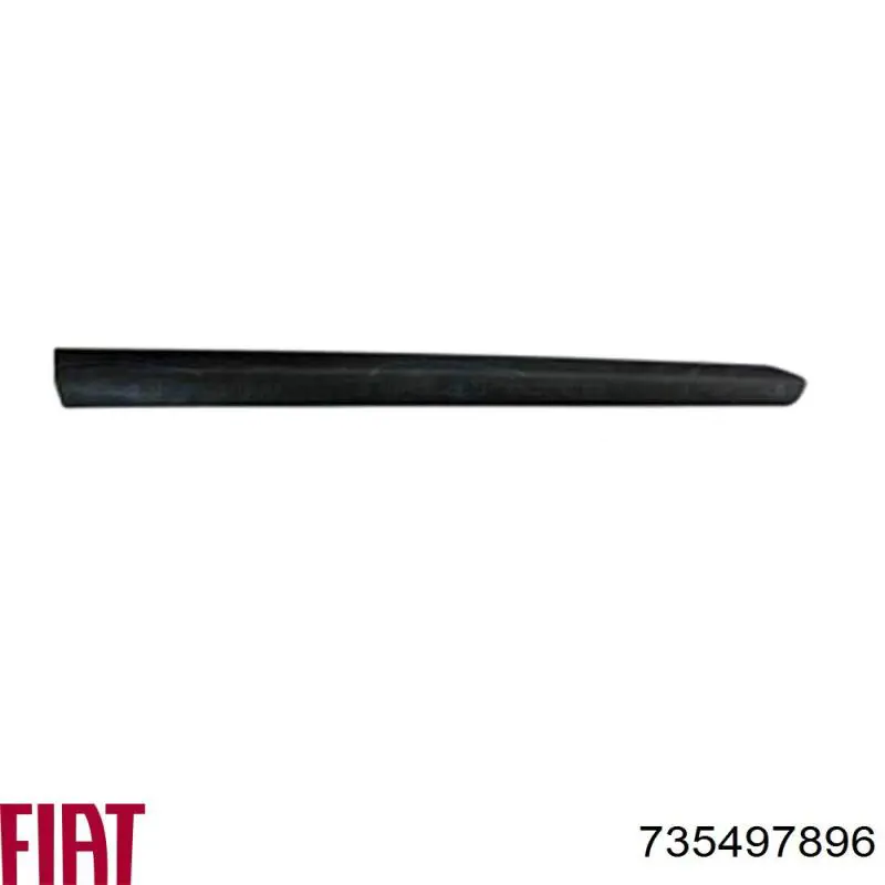 Moldura de puerta delantera derecha Fiat/Alfa/Lancia 735497896 precio, desde 30,19 EUR
