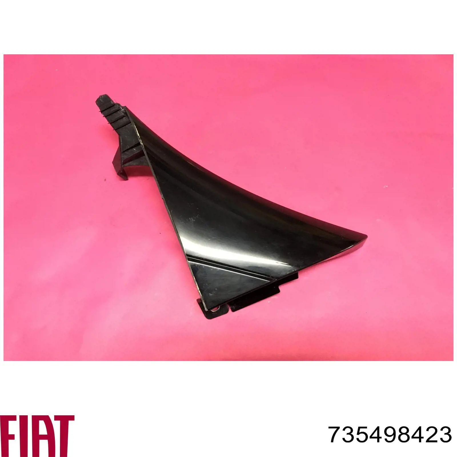 735498423 Fiat/Alfa/Lancia Moldura de la puerta delantera izquierda
