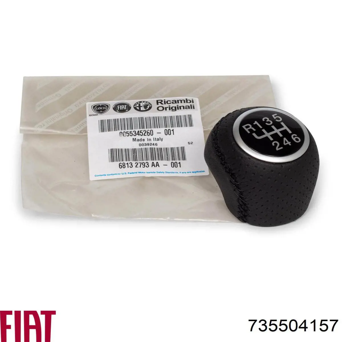 Cenicero de tablero 735504157 Fiat/Alfa/Lancia