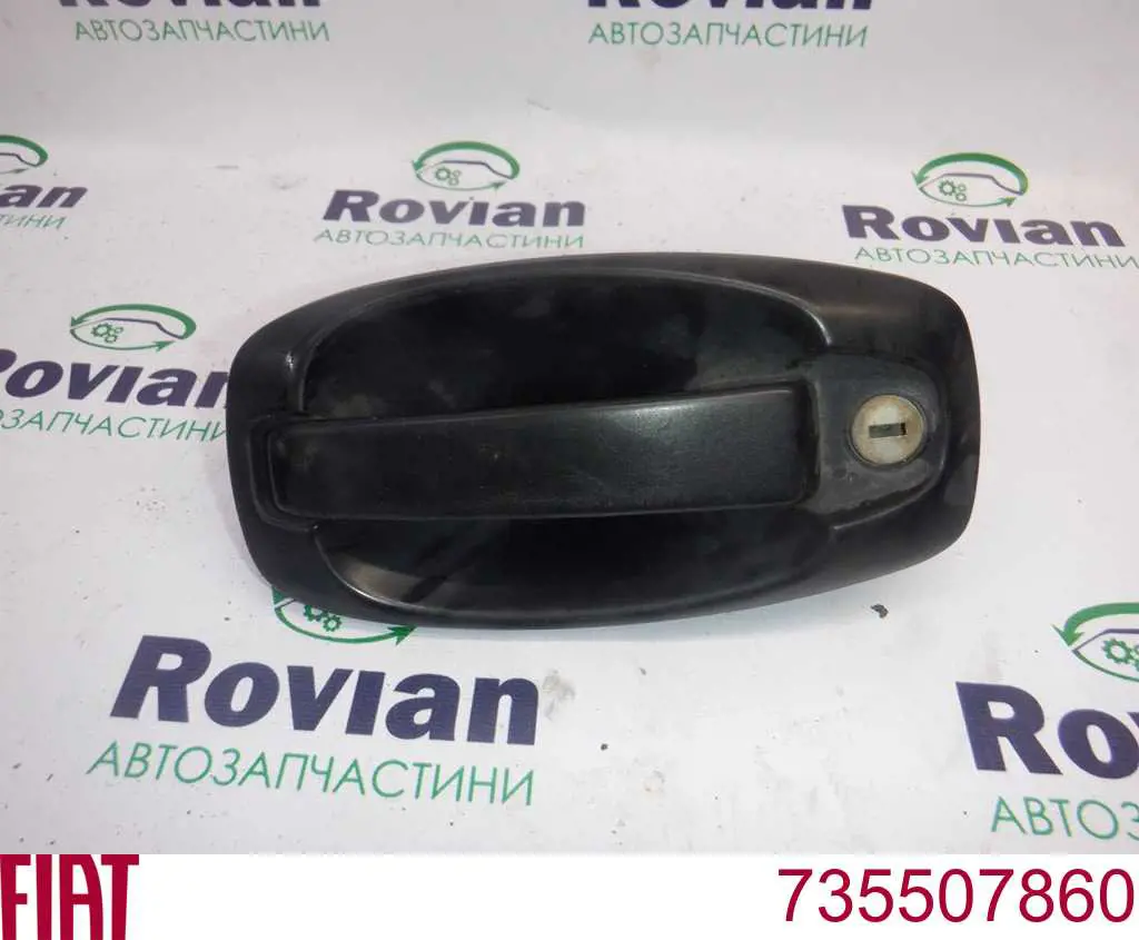 735507860 Fiat/Alfa/Lancia Manija exterior izquierda de puerta corrediza