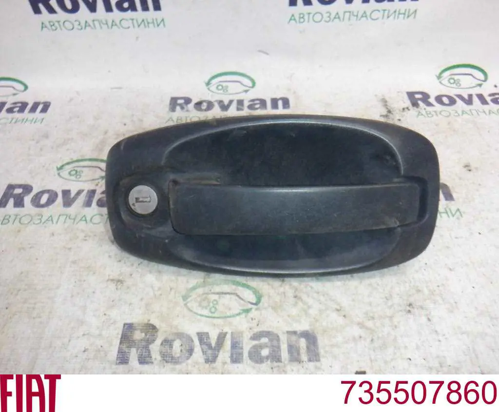 Comprar 735507860 Fiat/Alfa/Lancia Manija exterior izquierda de puerta corrediza