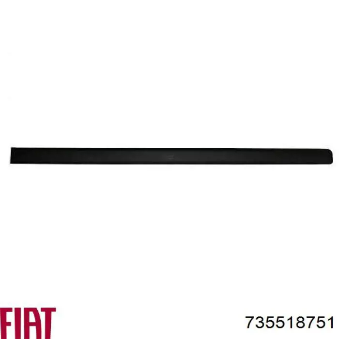 Moldura de puerta delantera izquierda Fiat/Alfa/Lancia 735518751 precio, desde 21,48 EUR