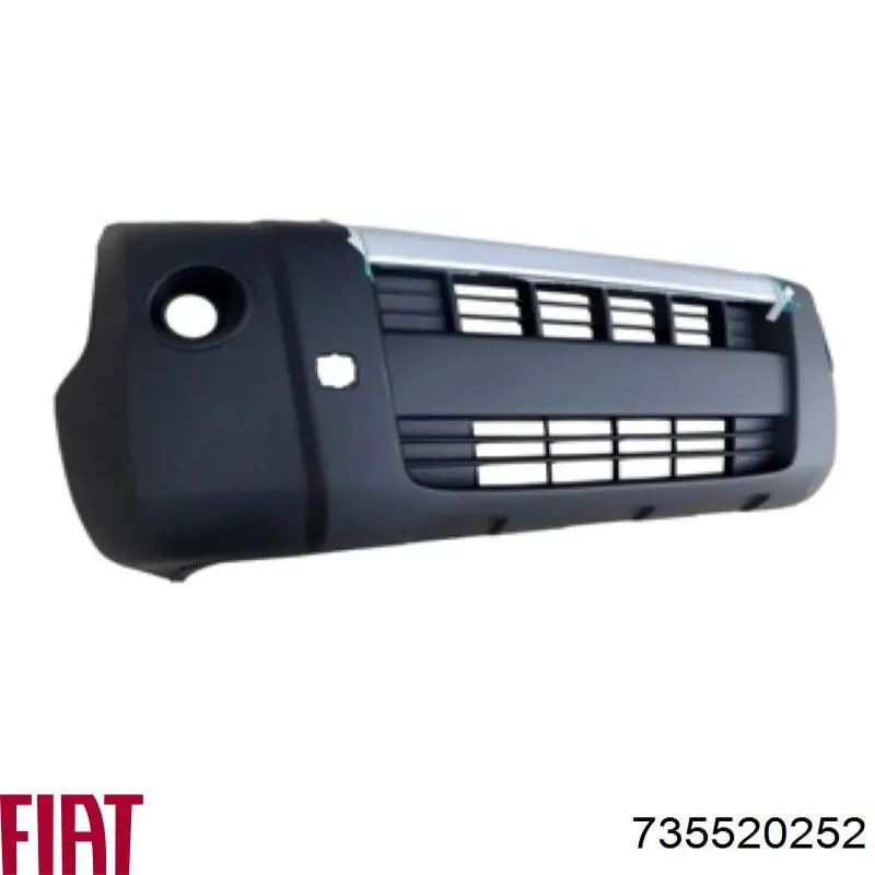 Paragolpes 735520252 Fiat/Alfa/Lancia