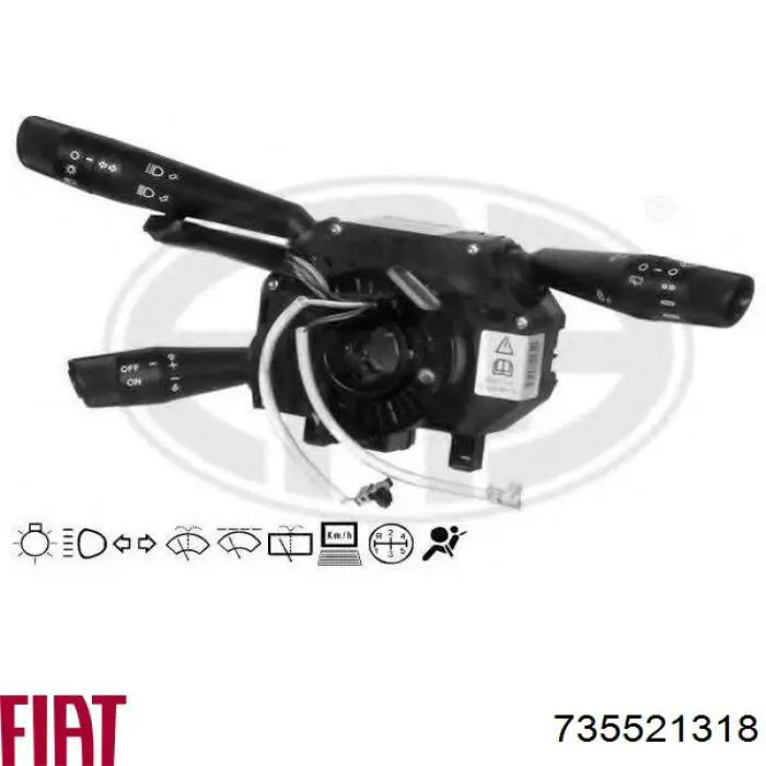 Interruptor de la columna de dirección completo Fiat/Alfa/Lancia 735521318 precio, desde 164,30 EUR