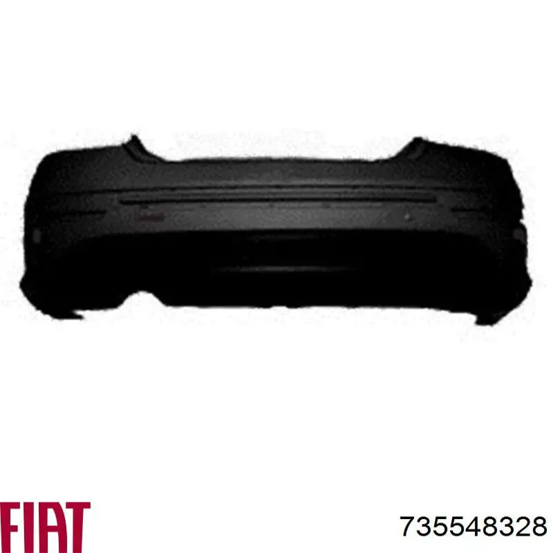 Paragolpes Fiat Linea sedán (323) (2007 - 2026) precio, desde 113,43 EUR