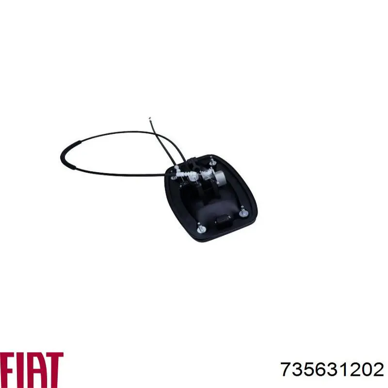 Comprar 735631202 Fiat/Alfa/Lancia Manija exterior de puerta corrediza