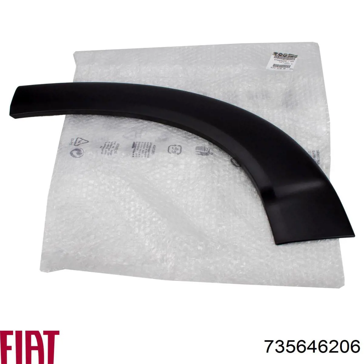Moldura de la puerta delantera derecha Fiat/Alfa/Lancia 735646206 precio, desde 32,99 EUR