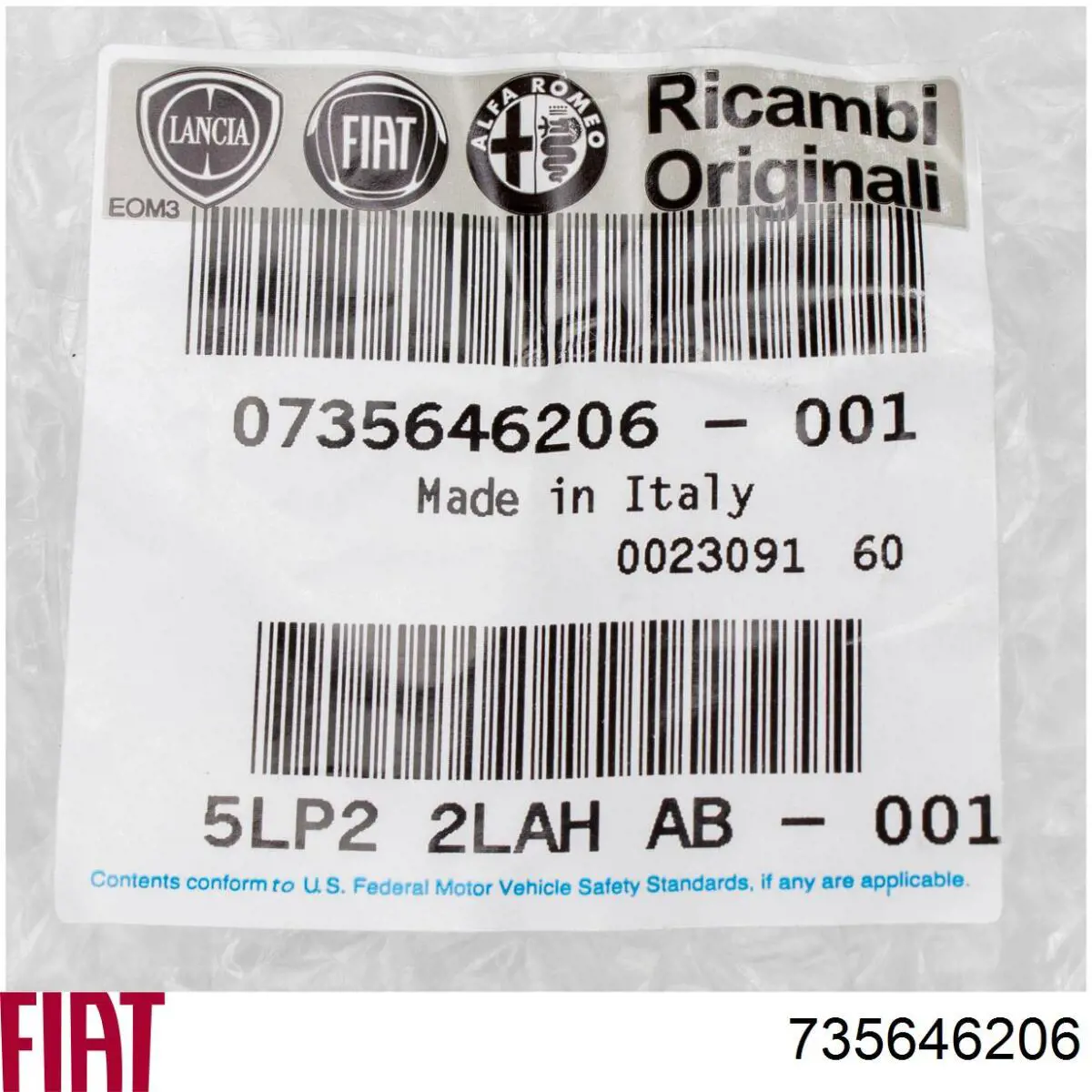 Comprar 735646206 Fiat/Alfa/Lancia Moldura de la puerta delantera derecha