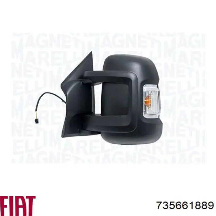 815454 Peugeot/Citroen espejo retrovisor izquierdo