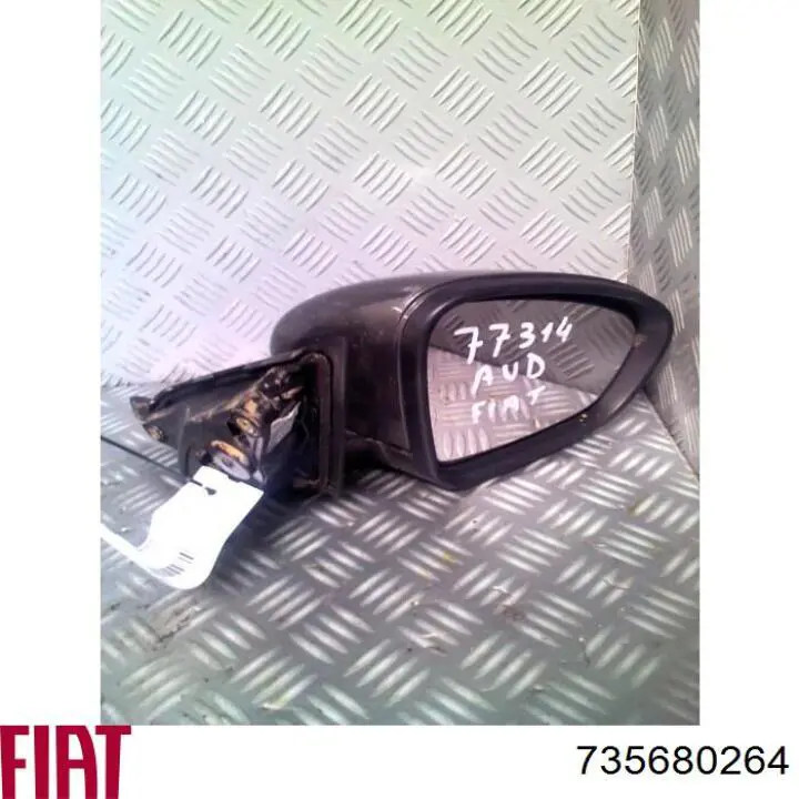 735680264 Fiat/Alfa/Lancia Espejo derecho