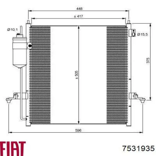 7531935 Fiat/Alfa/Lancia