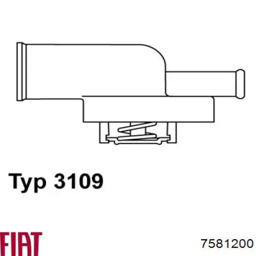 Termostato refrigerante Metalcaucho 30272