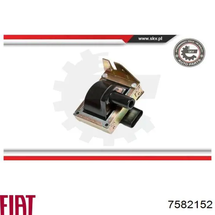 Bobina de encendido Fiat/Alfa/Lancia 7582152