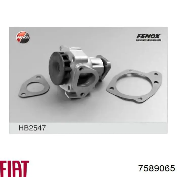 7589065 Fiat/Alfa/Lancia Bomba refrigerante coche