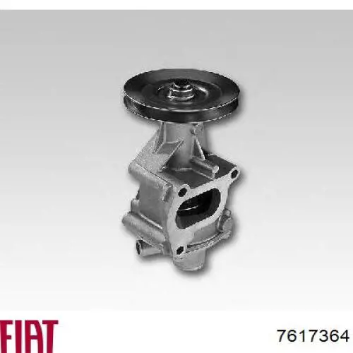 Bomba de agua 7617364 Fiat/Alfa/Lancia