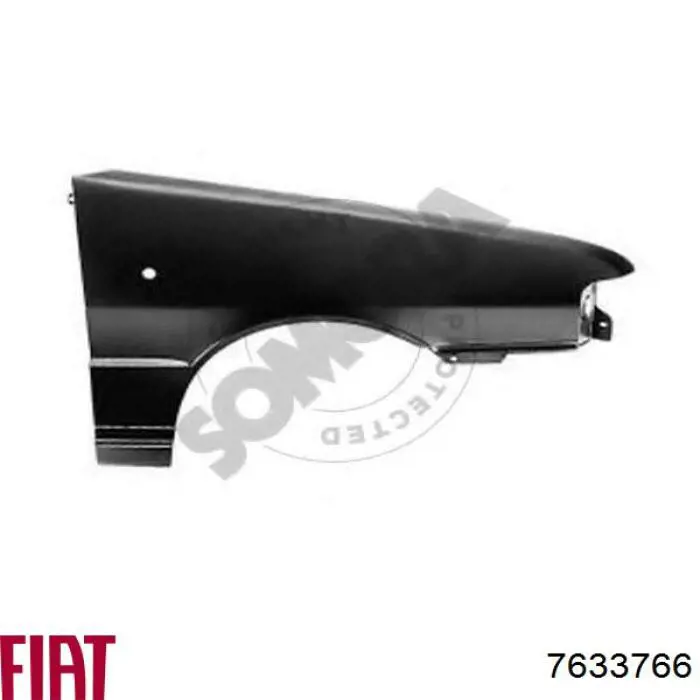Guardabarros delanteros derecho Fiat/Alfa/Lancia 7633766 precio, desde 34,05 EUR