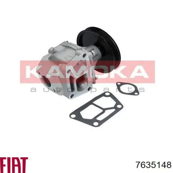 7635148 Fiat/Alfa/Lancia bomba de agua, completo con caja