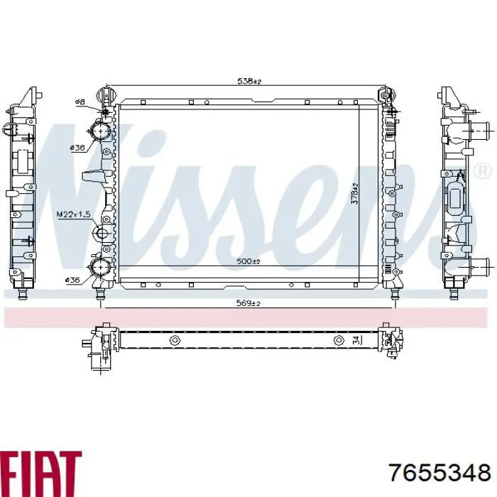 7655348 Fiat/Alfa/Lancia