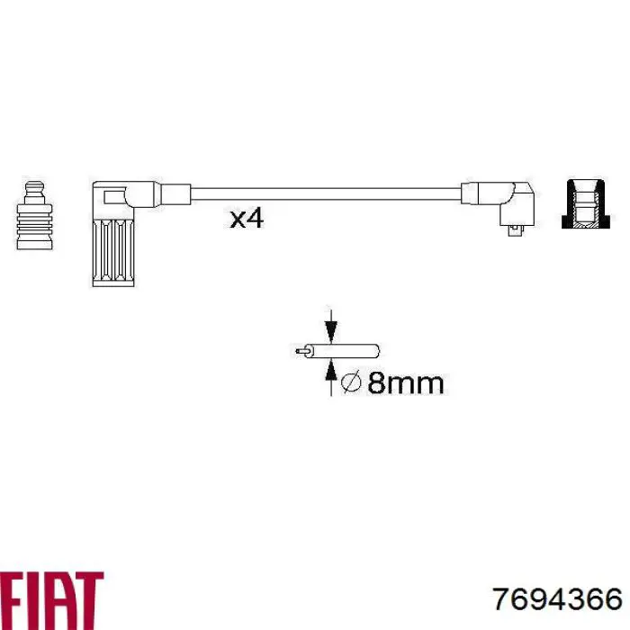 Cables de encendido NGK 8205