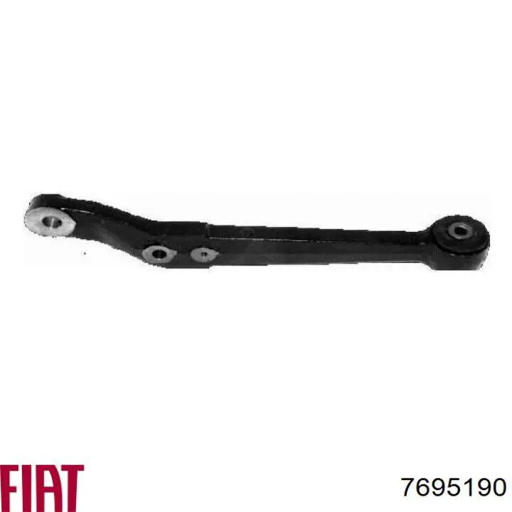Brazo inferior derecho de la suspensión delantera 7695190 Fiat/Alfa/Lancia