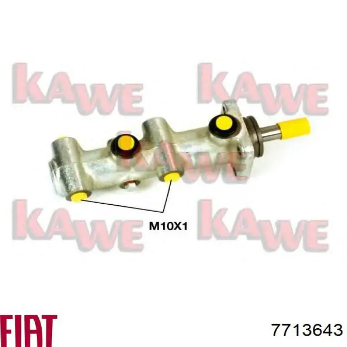 Cilindro maestro de frenos Fiat/Alfa/Lancia 7713643 precio, desde 73,57 EUR