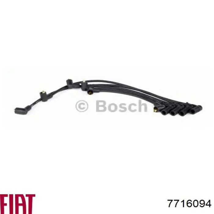 7716094 Fiat/Alfa/Lancia juego de cables de encendido