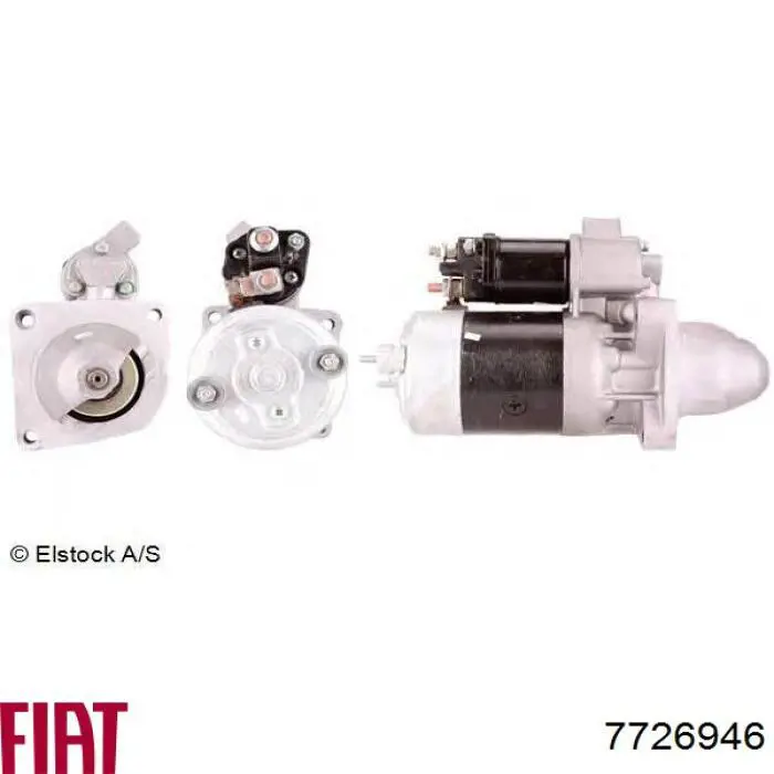 Motor de arranque 7726946 Fiat/Alfa/Lancia