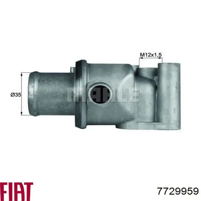 TI13488D Mahle Original termostato, refrigerante