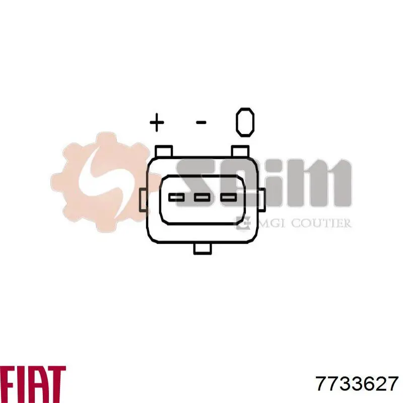 7733627 Fiat/Alfa/Lancia sensor de presion del colector de admision