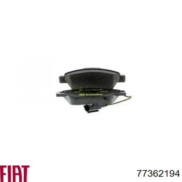 Comprar 77362194 Fiat/Alfa/Lancia Pastillas delanteras de freno
