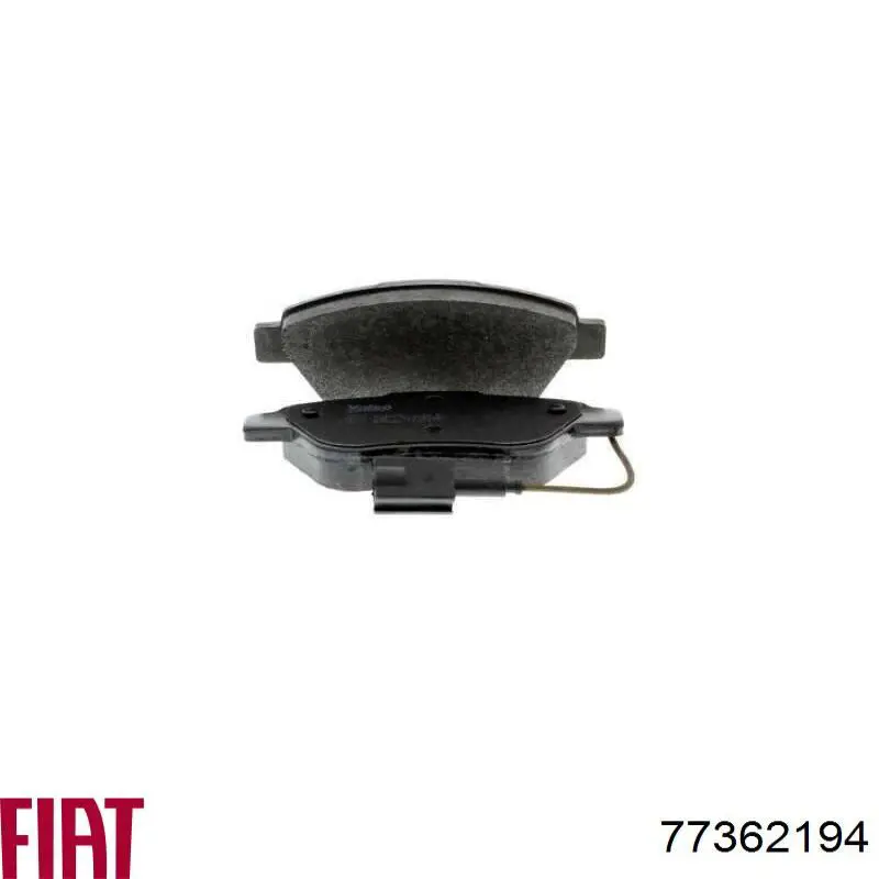 Pastillas de freno delanteras Fiat Stilo 192