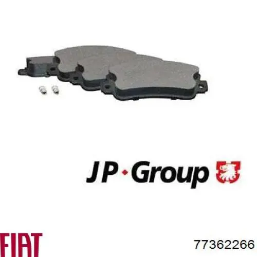 Comprar 77362266 Fiat/Alfa/Lancia Pastillas delanteras de freno