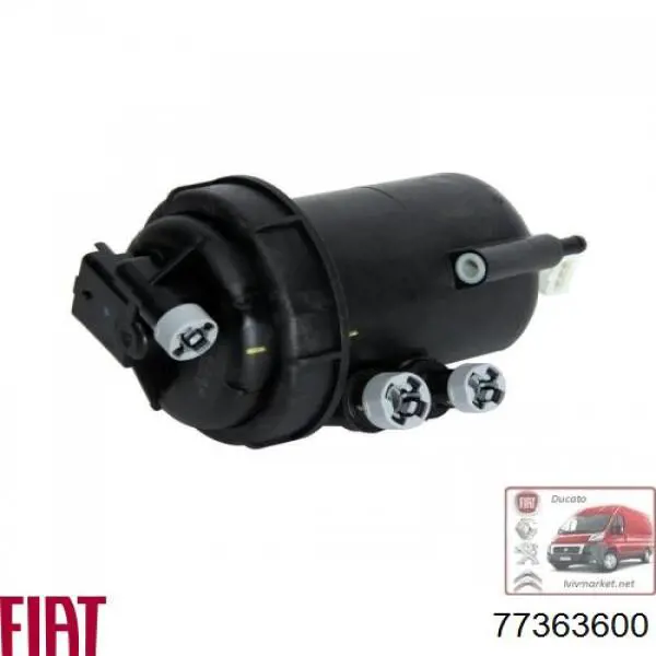 Filtro combustible Fiat Ducato 3 250