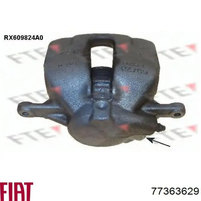 Pinza de freno delantera derecha ABS 521642 precio, desde 81,31 EUR
