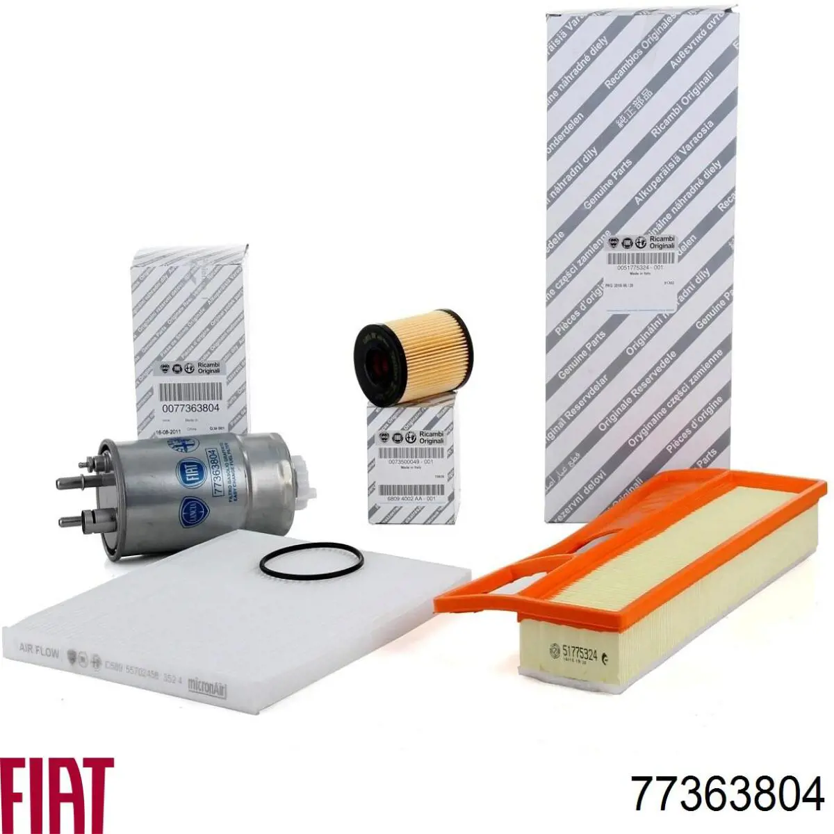 Filtro de gasoil Fiat/Alfa/Lancia 77363804