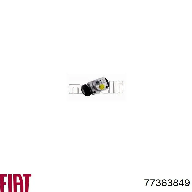 Cilindro de freno de rueda trasera Fiat/Alfa/Lancia 77363849 precio, desde 20,10 EUR
