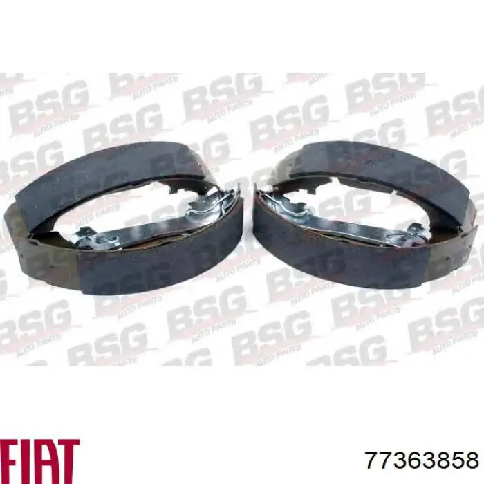 Zapatas de freno 77363858 Fiat/Alfa/Lancia