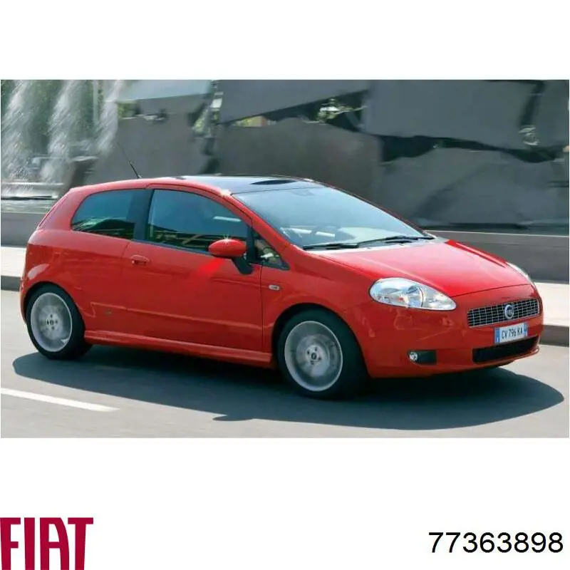 Radiador calefacción 77363898 Fiat/Alfa/Lancia