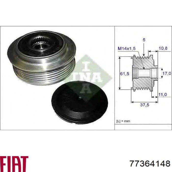 77364148 Fiat/Alfa/Lancia