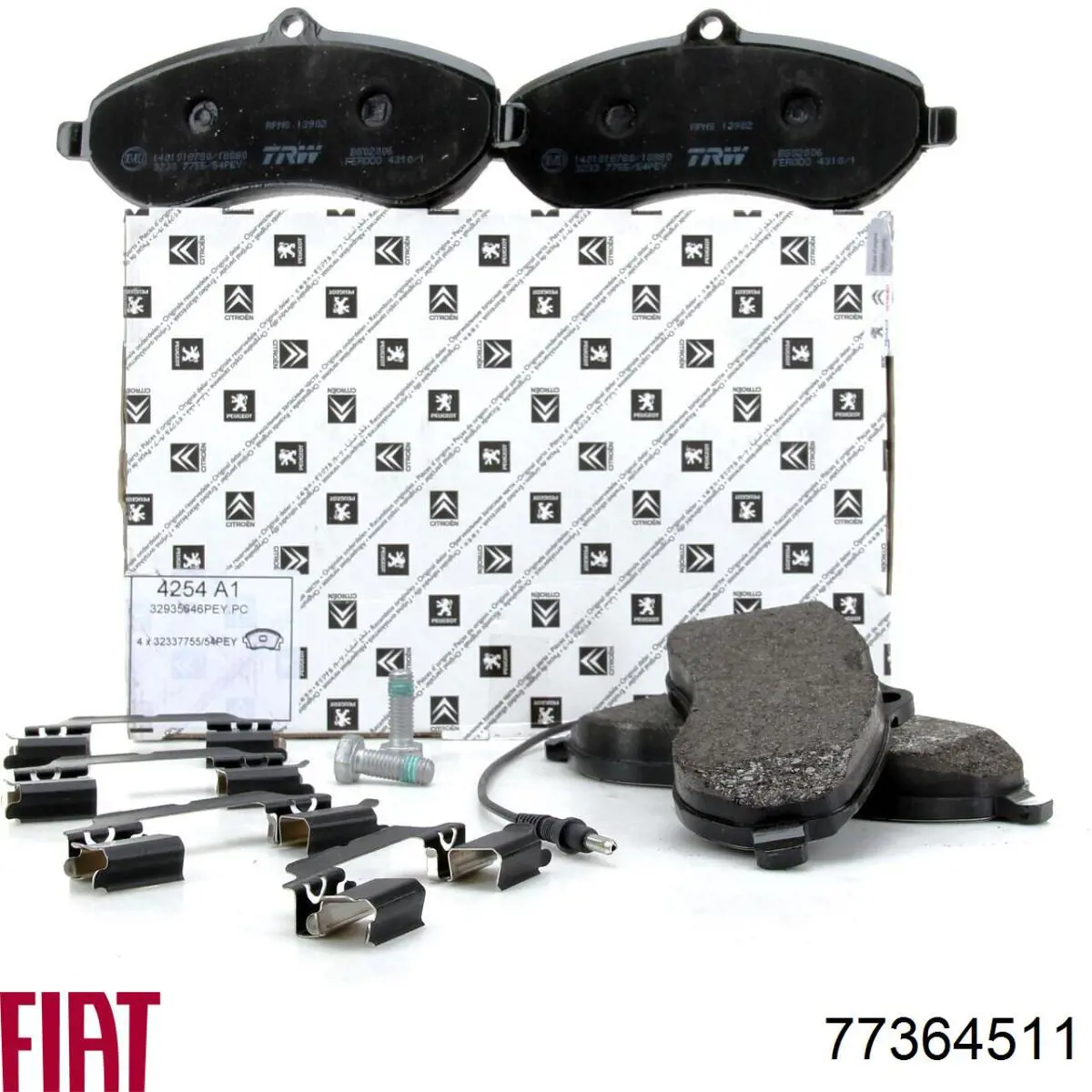Comprar 77364511 Fiat/Alfa/Lancia Pastillas delanteras de freno