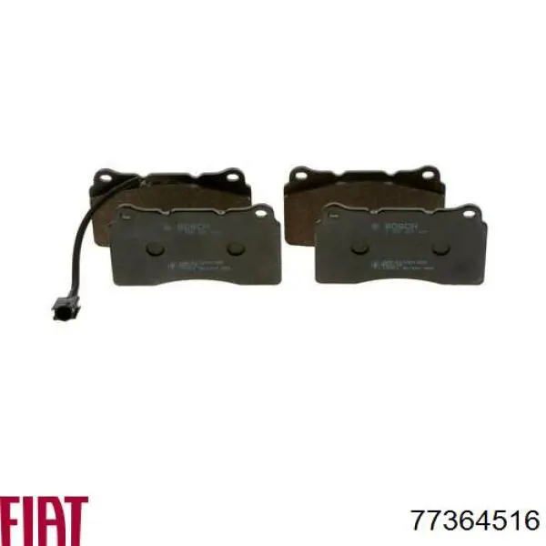 Comprar 77364516 Fiat/Alfa/Lancia Pastillas delanteras de freno